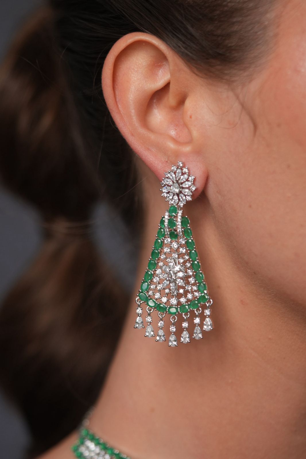 Rosette Diamond Designer Indo Western Set