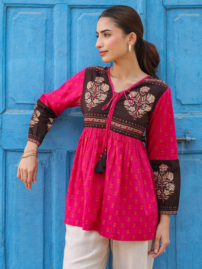 Women casual cotton top