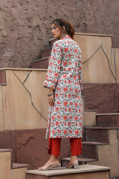 Women printed kurta
