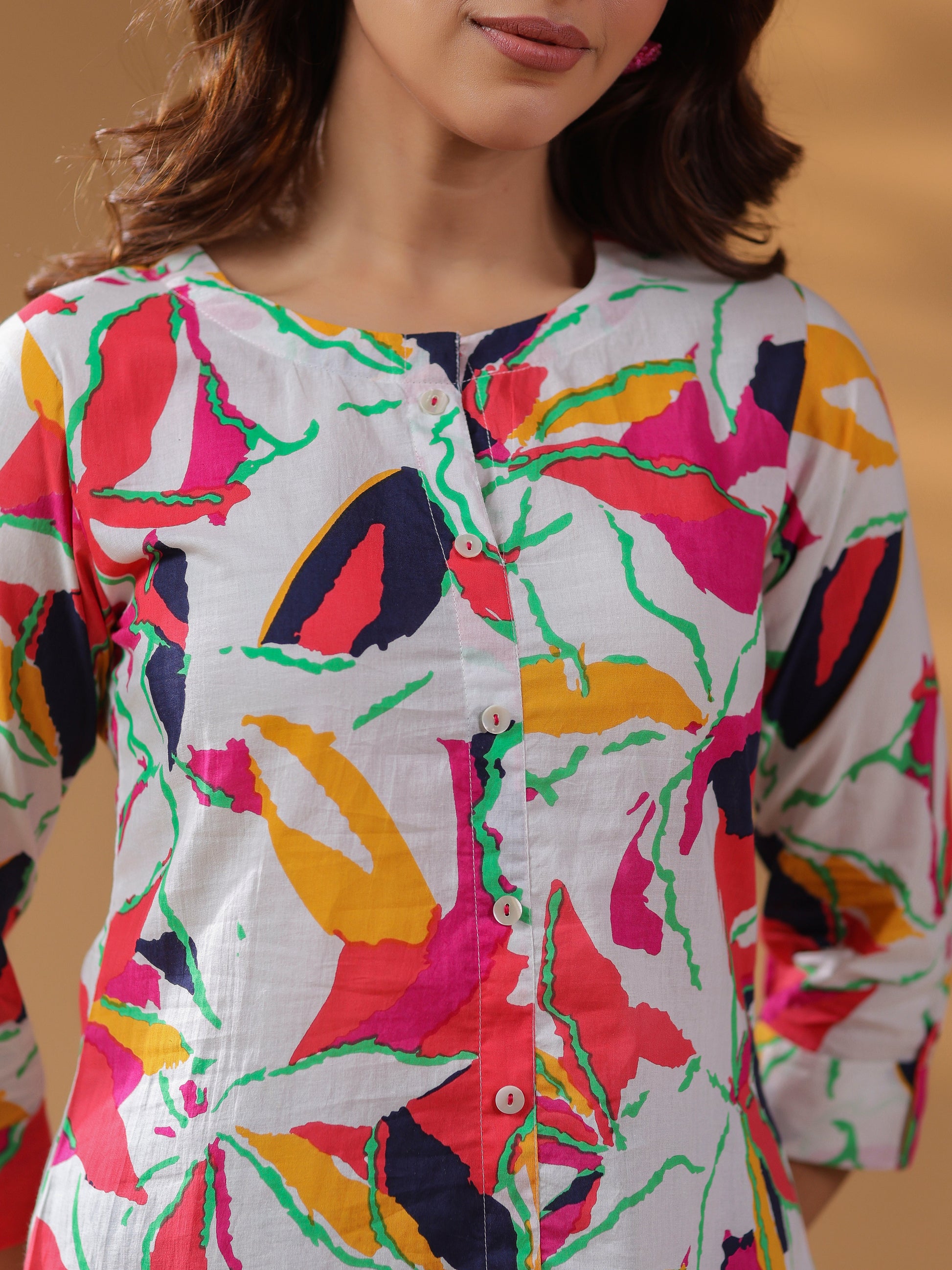 Women’s 3/4 Sleeve Cotton Top