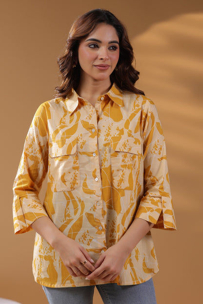 Women’s Casual Cotton Shirt Top