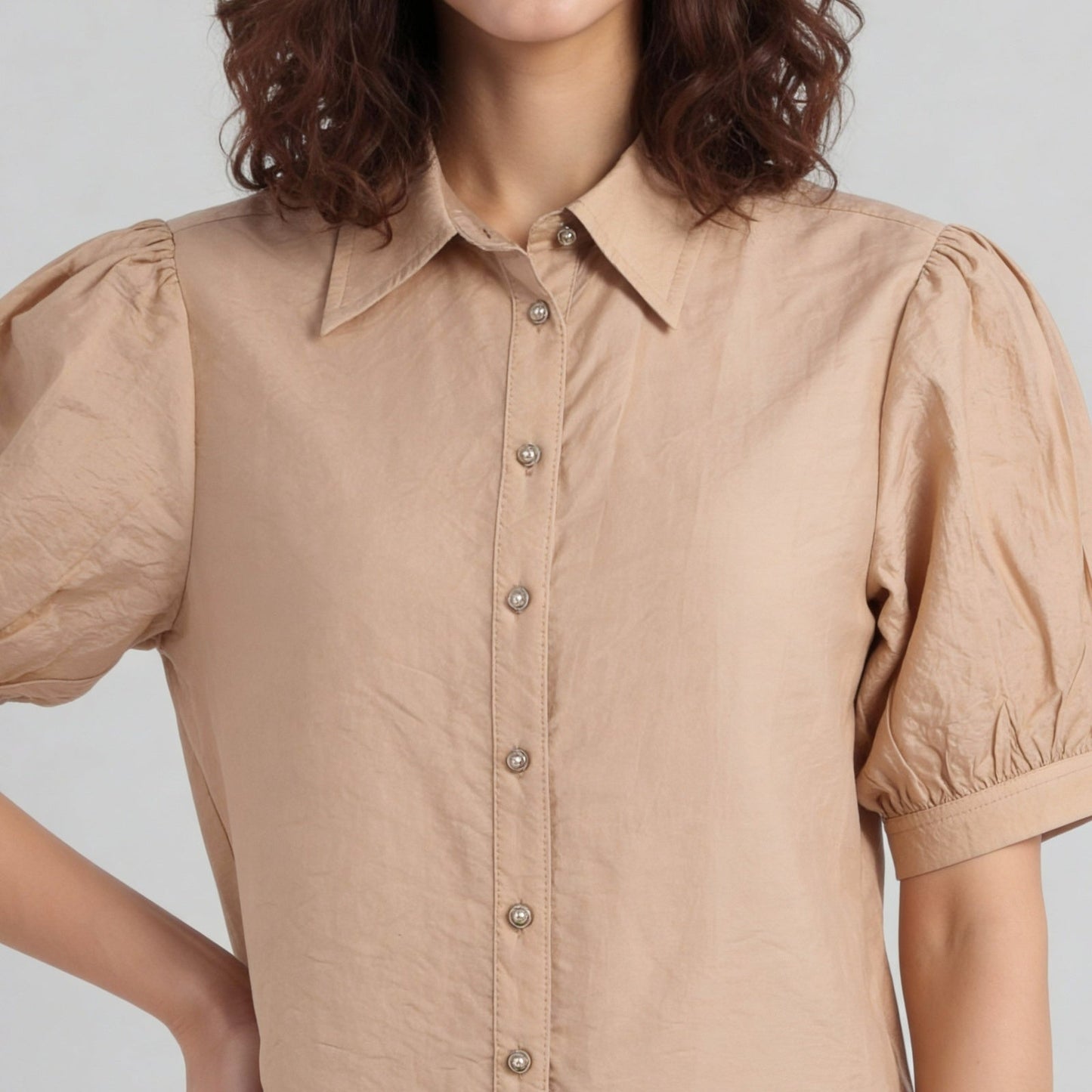 Regular Fit Solid Shirt