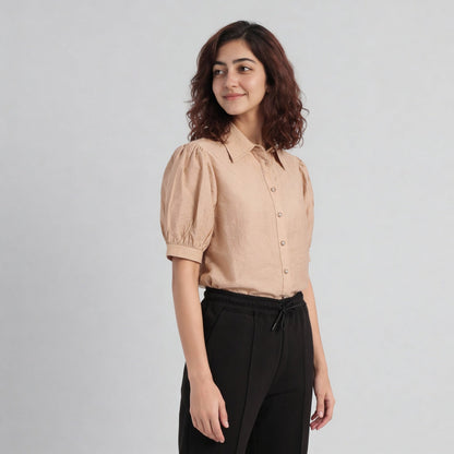 Regular Fit Solid Shirt
