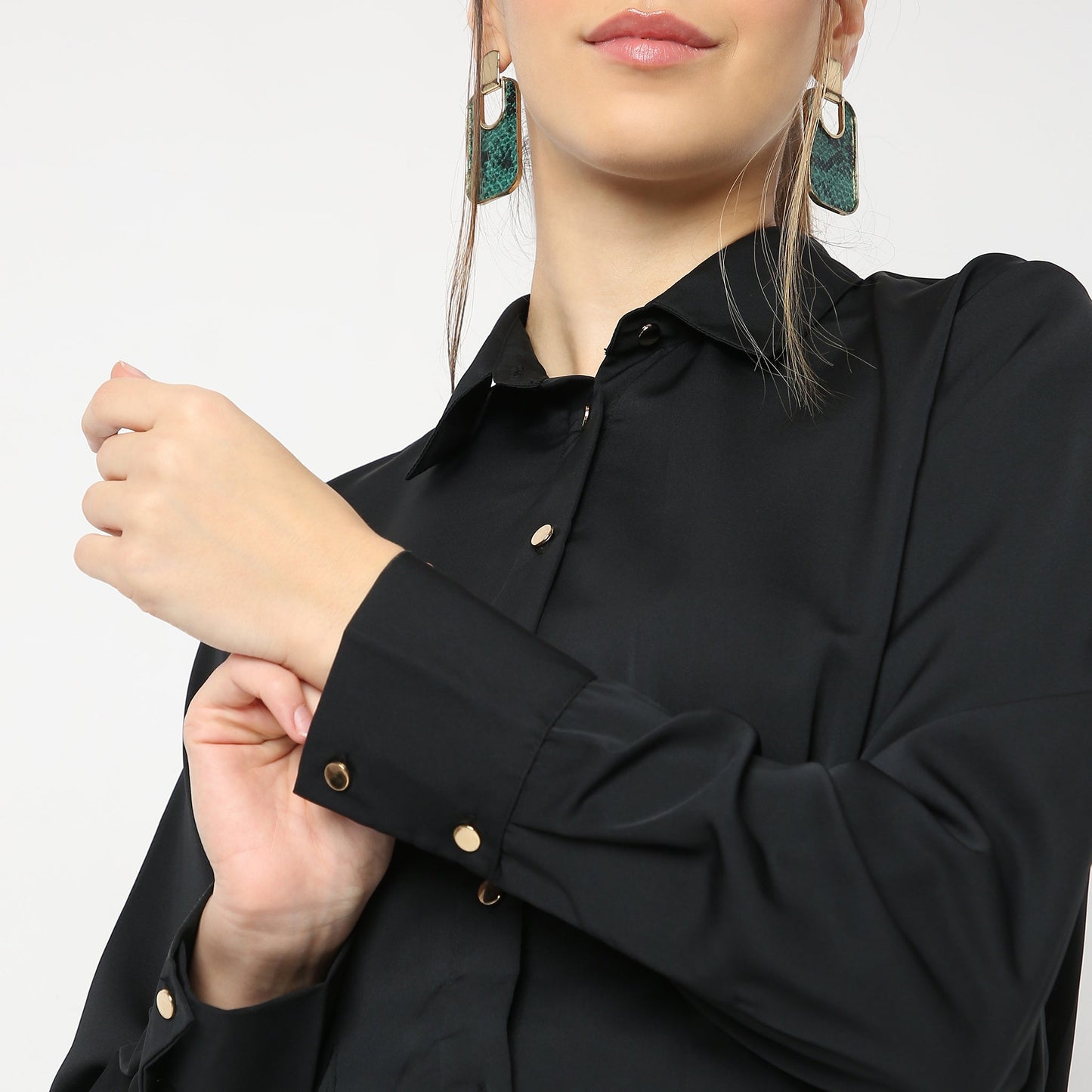 Regular Fit Solid Shirt