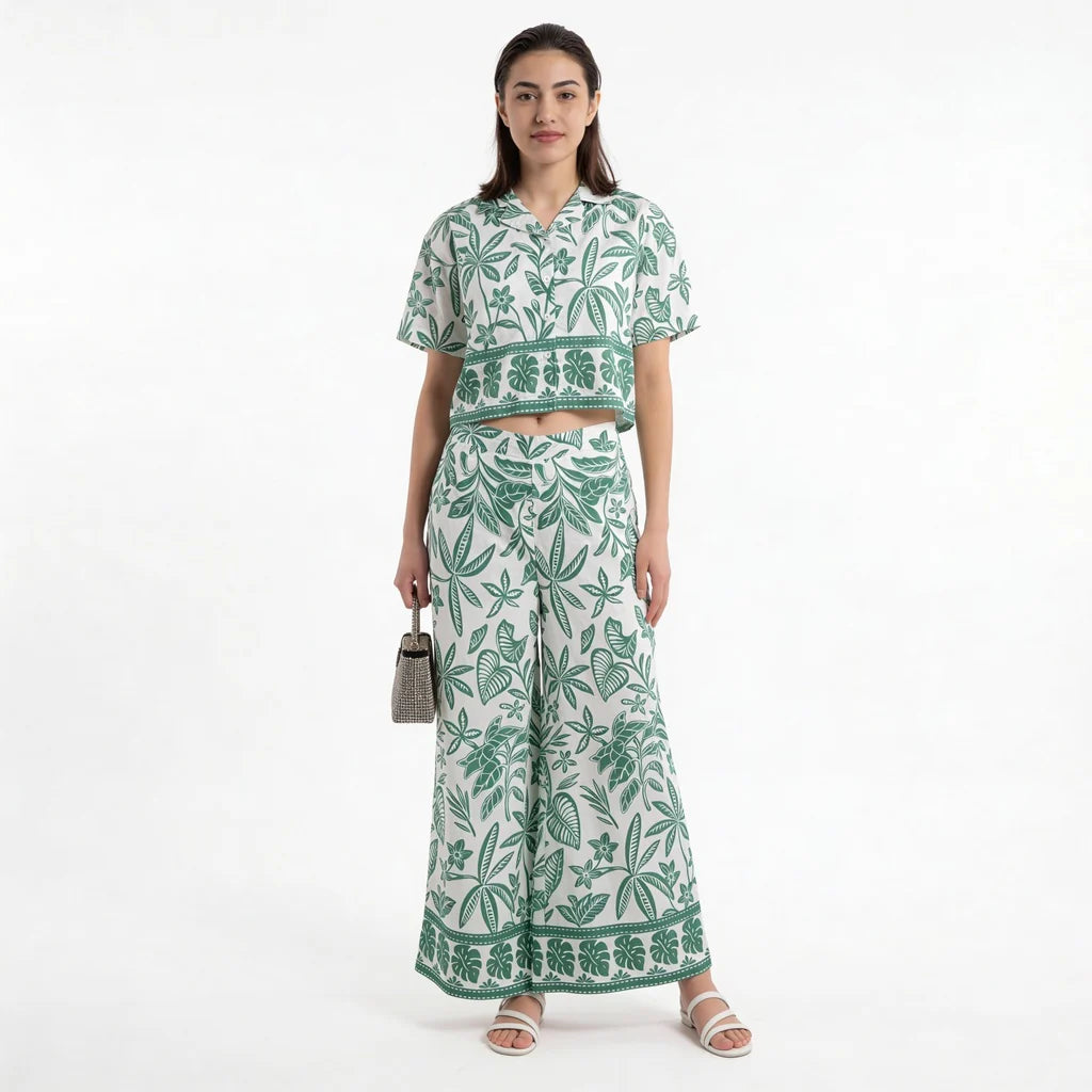 Printed Boxy Fit Shirt