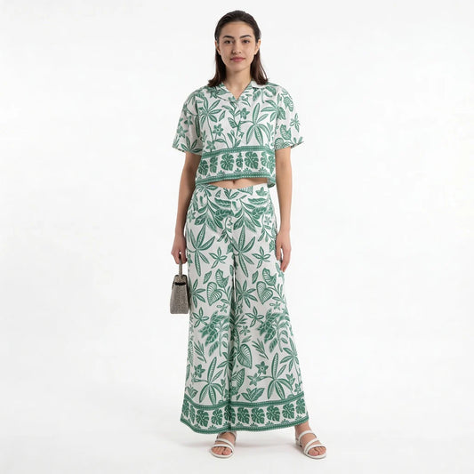 Printed Boxy Fit Shirt