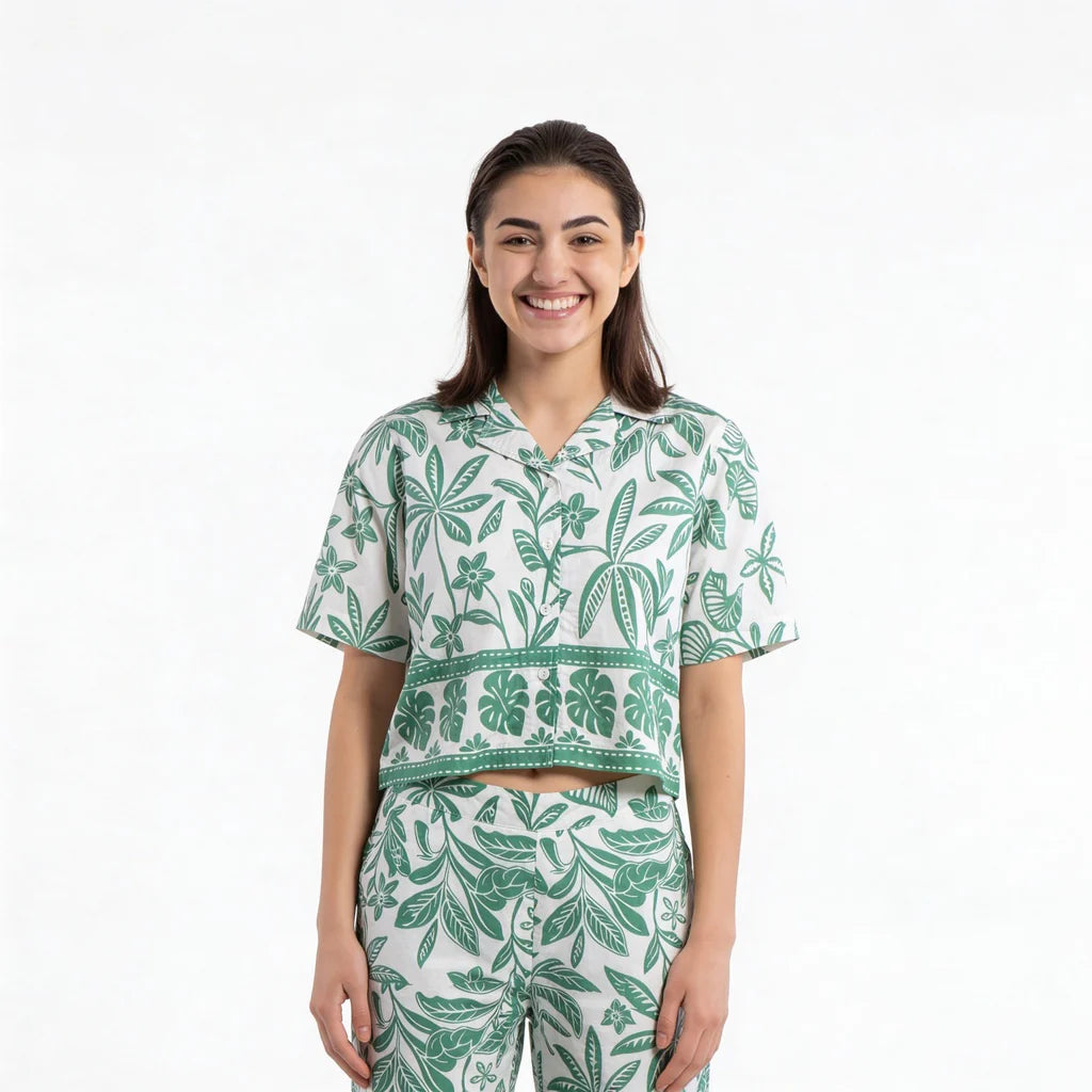 Printed Boxy Fit Shirt