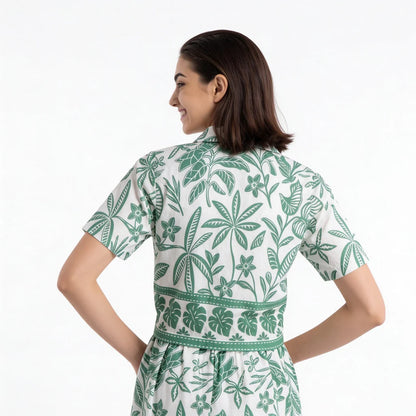 Printed Boxy Fit Shirt