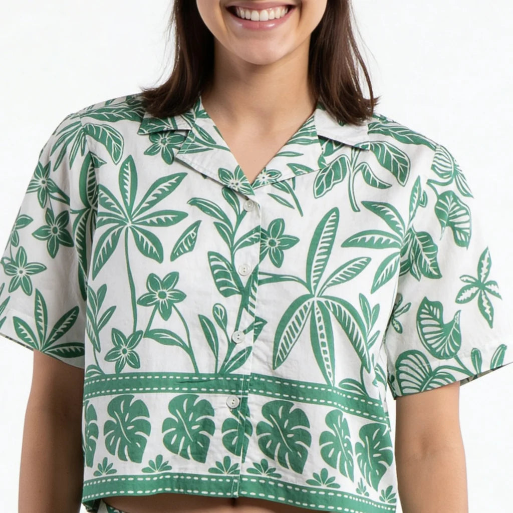 Printed Boxy Fit Shirt