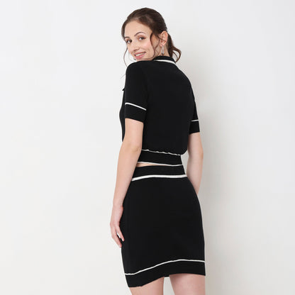 Slim Fit Solid Top
