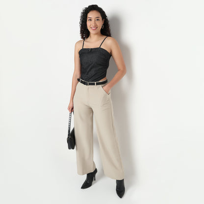 Cotton Fabric Crop Top