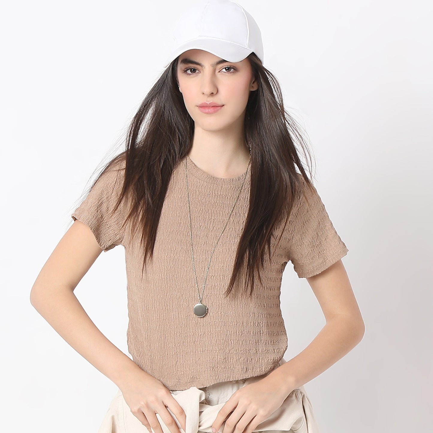 Textured Betty Short Sleeve Top