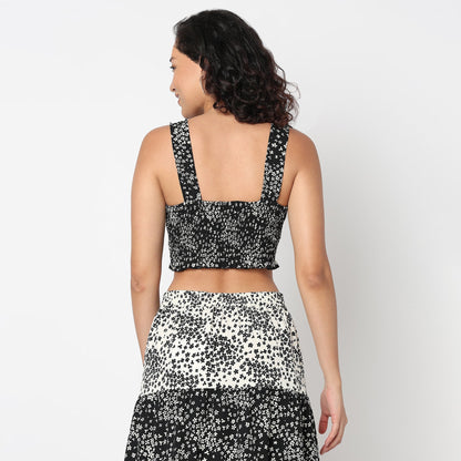 Betty Top with Smocking Detail