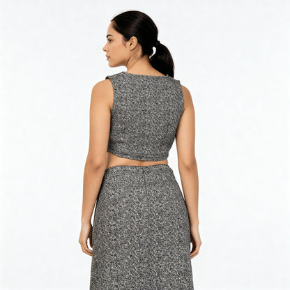 Knitted Cropped Betty Top