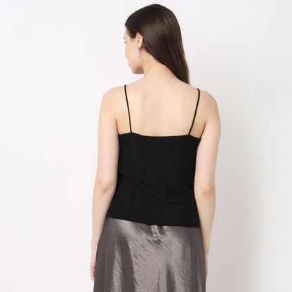 Embeliished Strappy Top