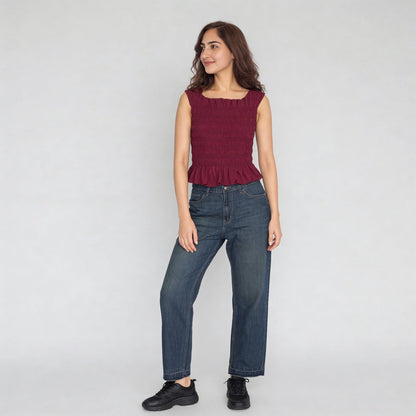 Slim Fit Crop Top