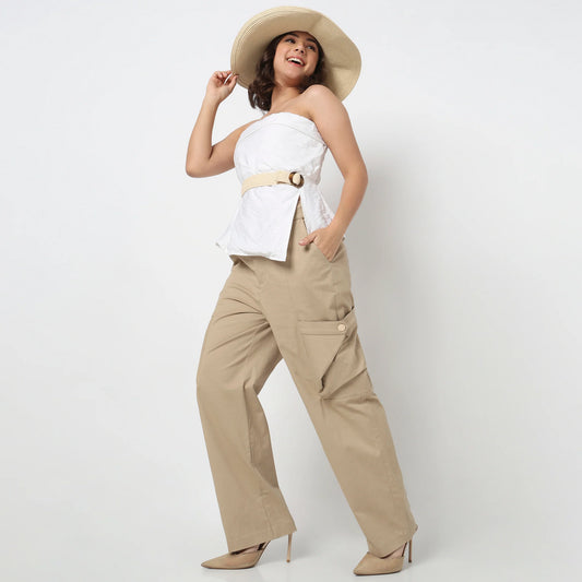 Solid Longline Off Shoulder Top