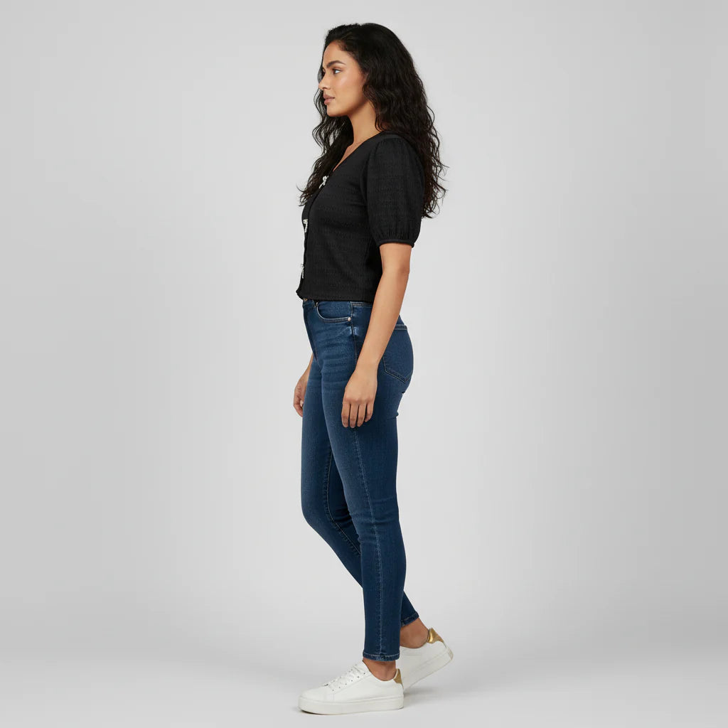 V-Neck Slim Fit Top