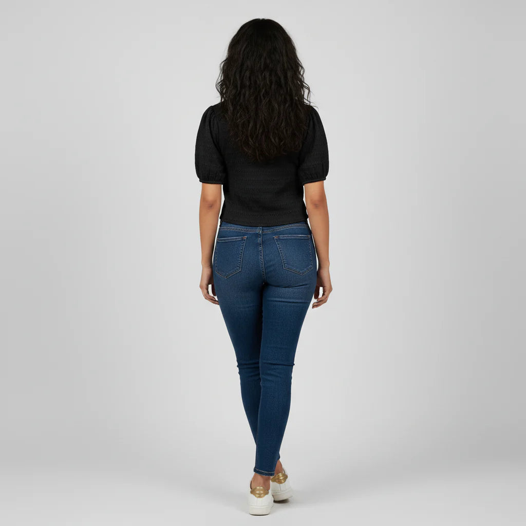 V-Neck Slim Fit Top