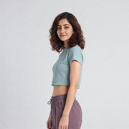 Slim Fit Betty Crop Top