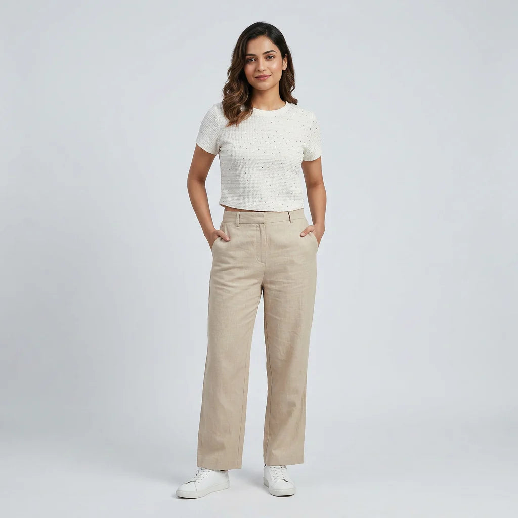 Slim Fit Betty Crop Top