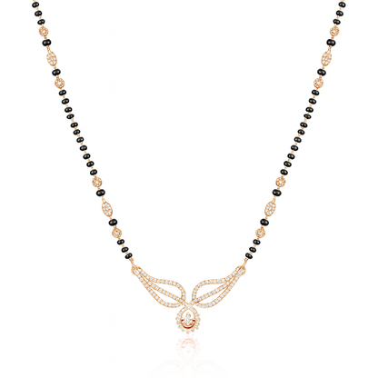 Rose Gold Plated Mangalsutra for Girls and Women