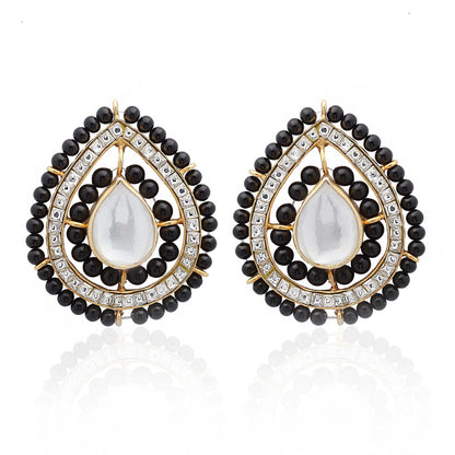 Allure Silver Mangalsutra Earring