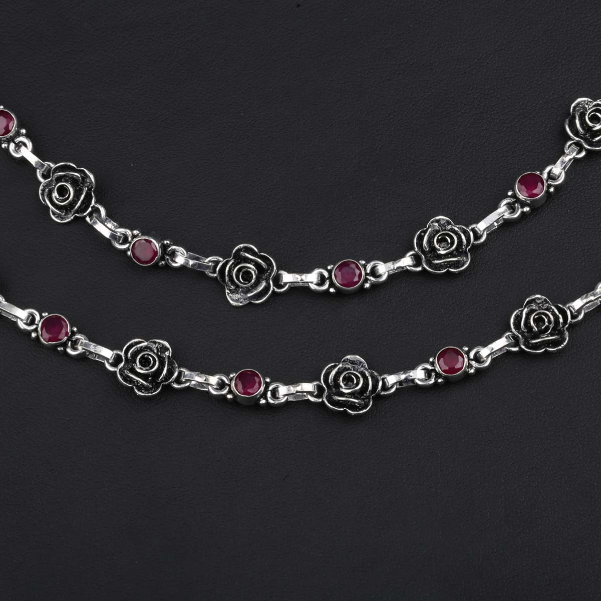 Floryn Oxidised Payal
