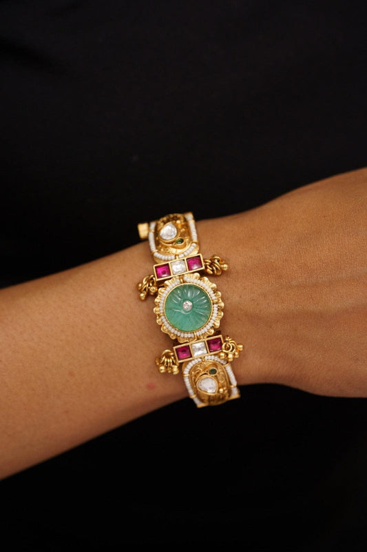Anjana Gold Bracelet | Sone pe Suhaga Collection - Attrangi
