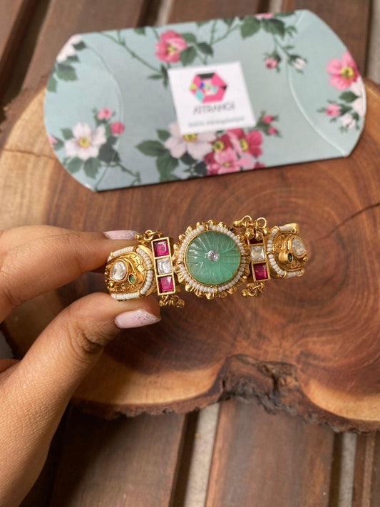 Anjana Gold Bracelet | Sone pe Suhaga Collection - Attrangi
