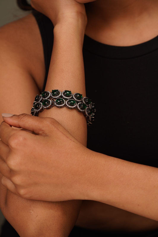 Antique Potta Stone Bangles | Victorian Polish - Attrangi