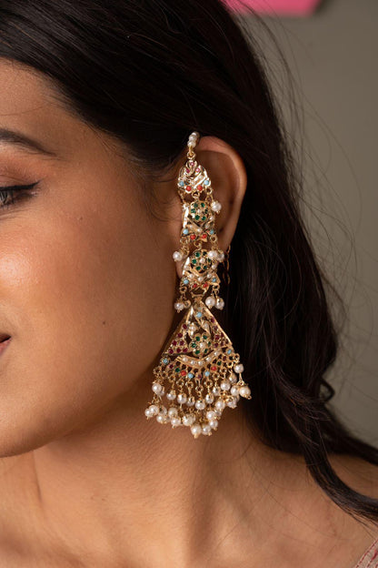 Baano Kannauti Earrings - Attrangi