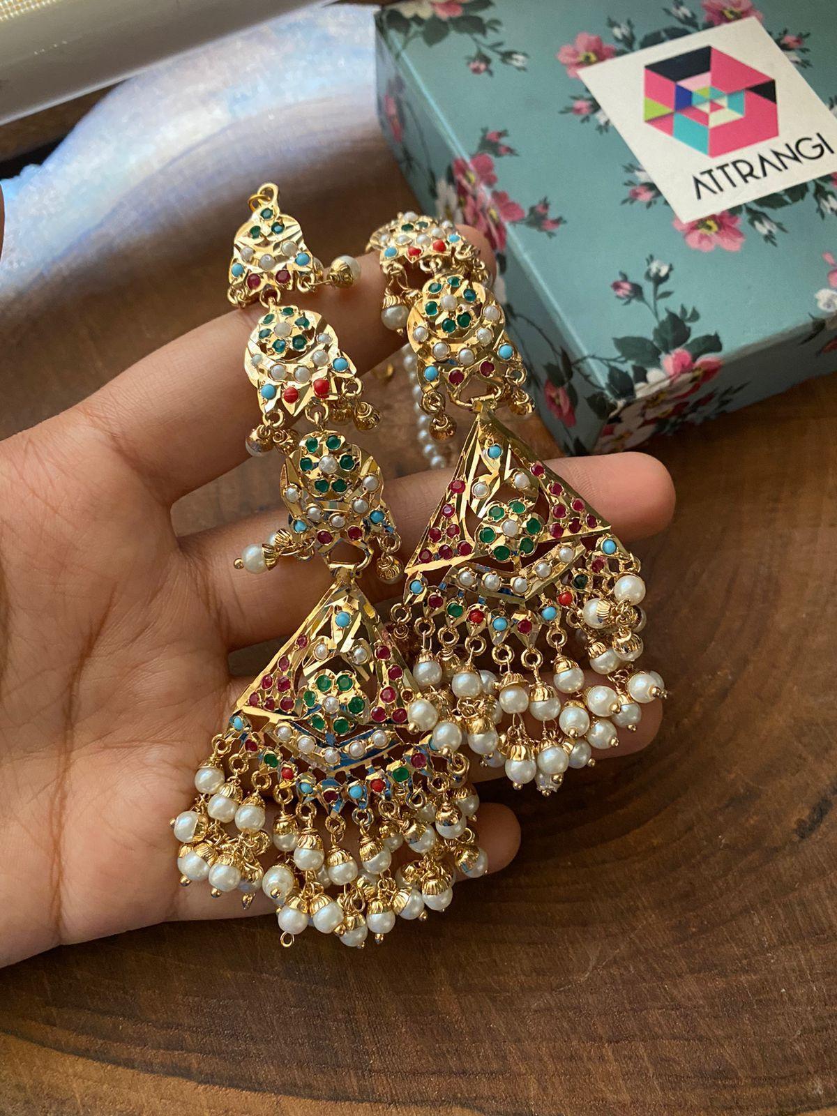 Baano Kannauti Earrings - Attrangi