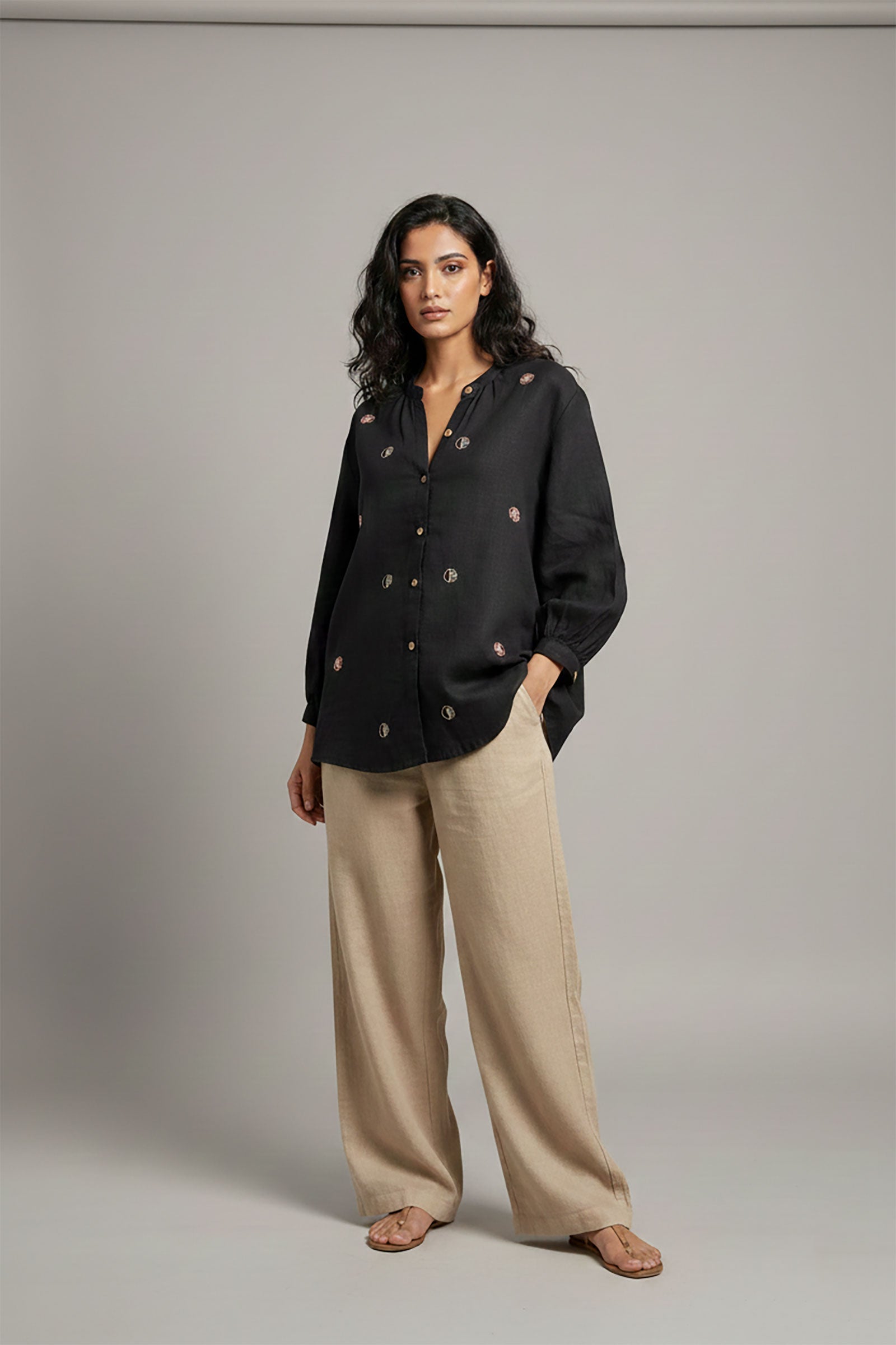 Geo Flora Shirt