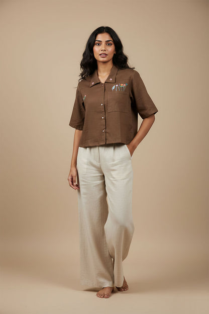 Meadow Brown Bloom Shirt