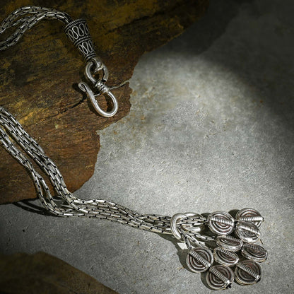 Oxidised Multi-Strand Bracelet
