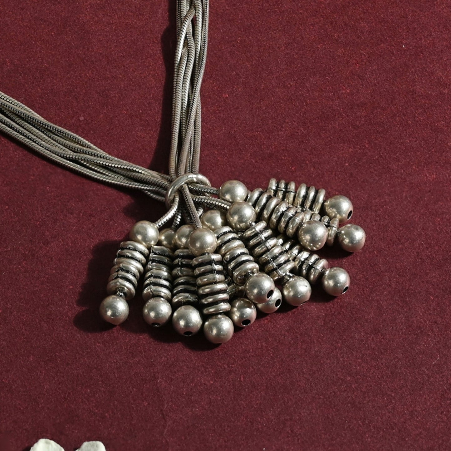 Multi-Strand Beaded Necklace