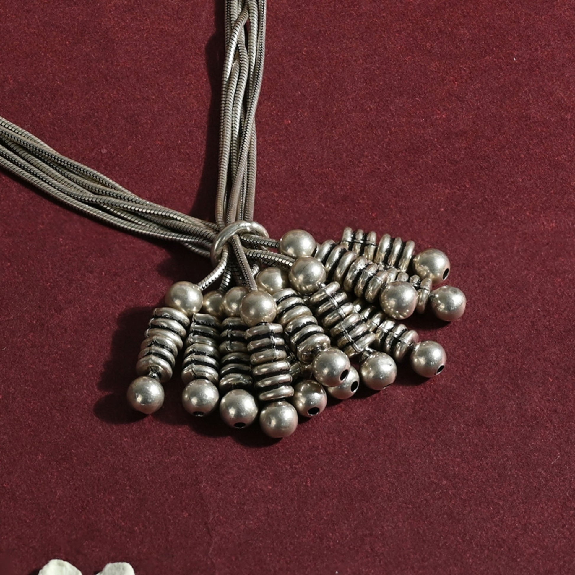 Multi-Strand Beaded Necklace