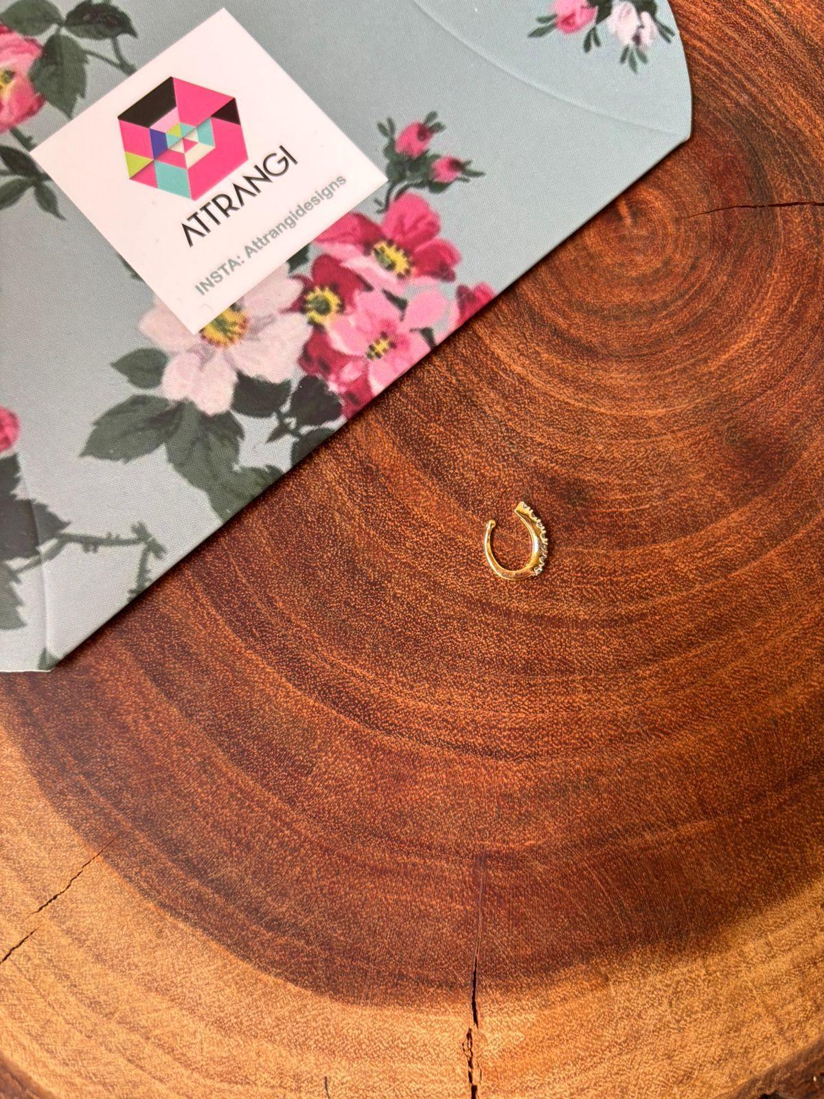 Diamond Nose Pin - Attrangi