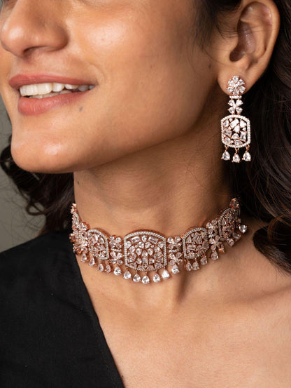 Gabriella Choker Set - Attrangi
