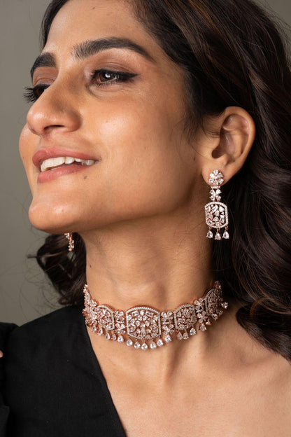 Gabriella Choker Set - Attrangi
