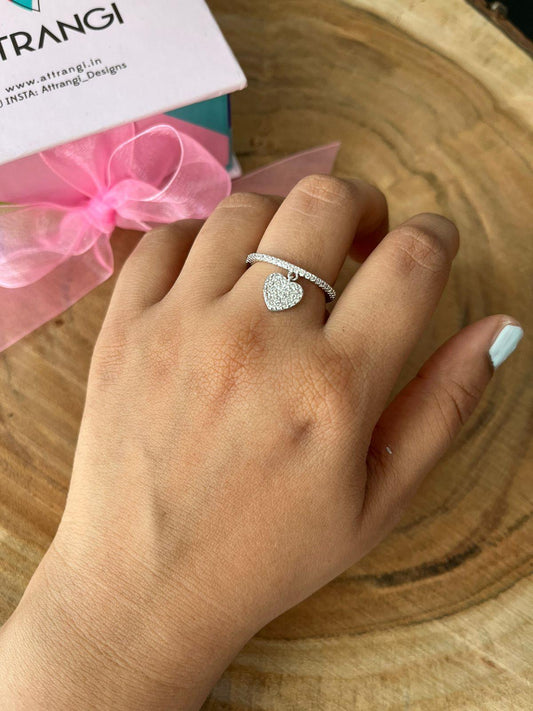 Heart Out Ring - Attrangi