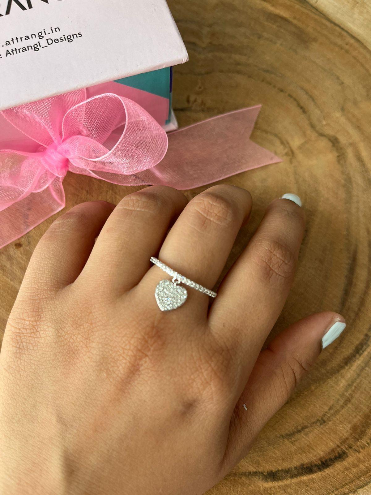 Heart Out Ring - Attrangi