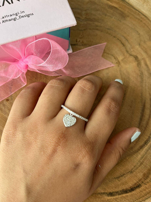 Heart Out Ring - Attrangi