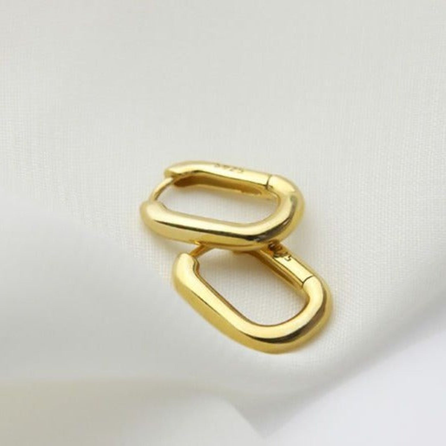 Geometric hoop earring JLT10597
