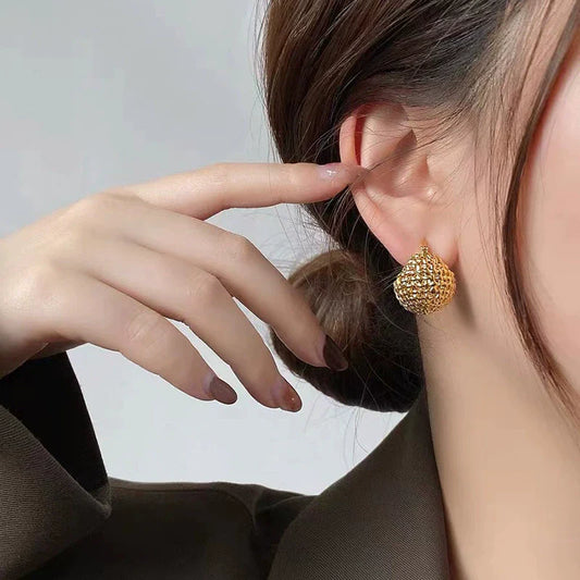 Just lil things Gold Pin  Earrings  jlt11459