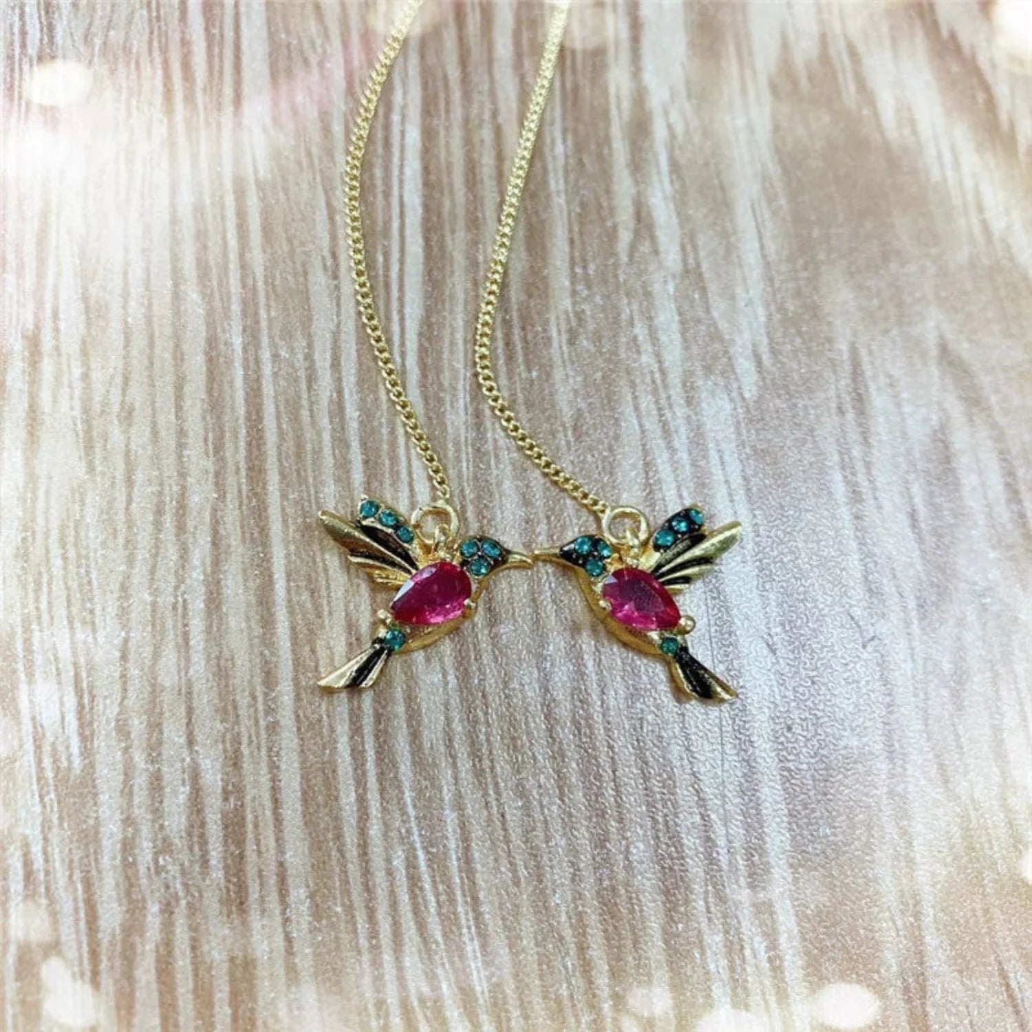 Hummingbird Gold Threader Earrings JLT13649