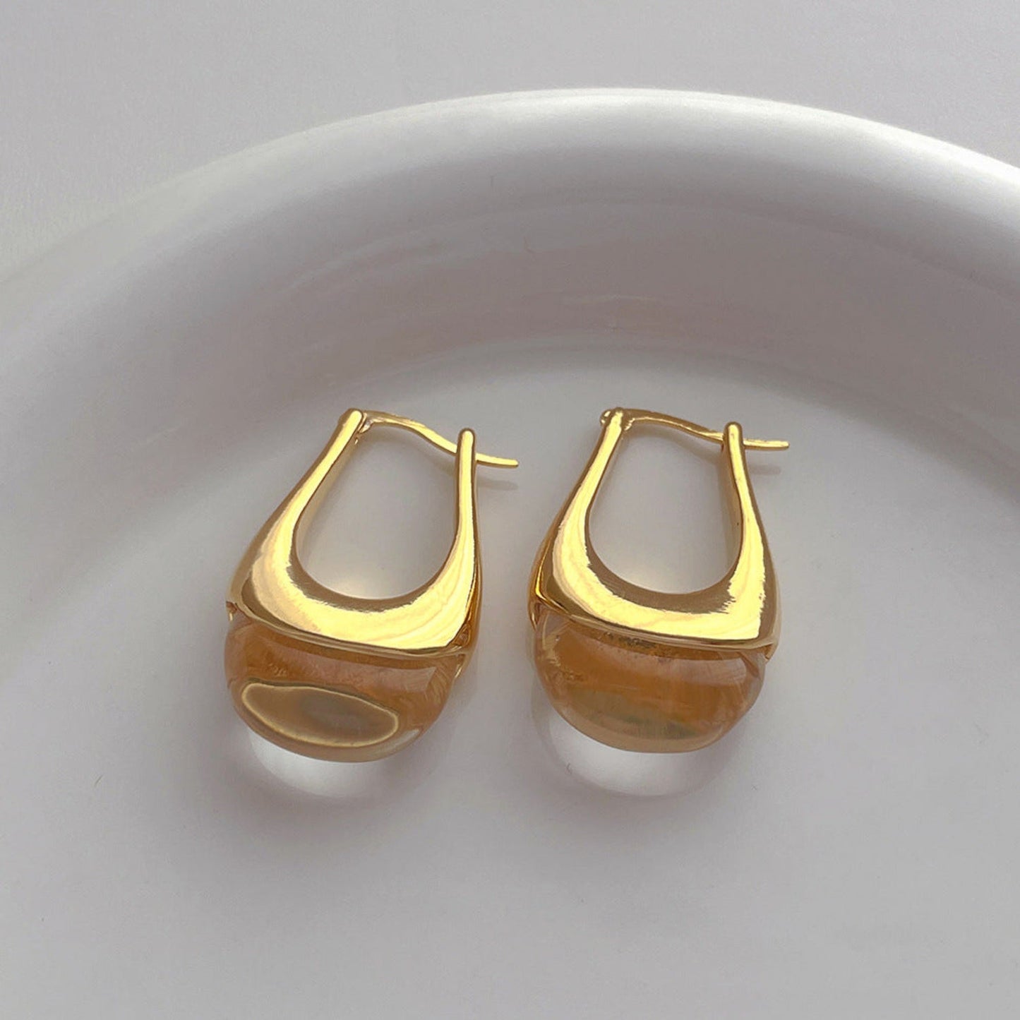 Crystal Ombre Hoop Earrings JLT11882