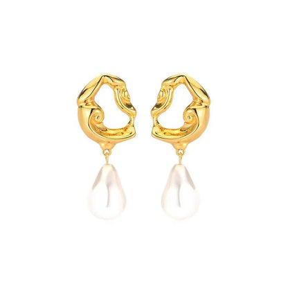 Just Lil Things Gold Pin Earrings jlt12138