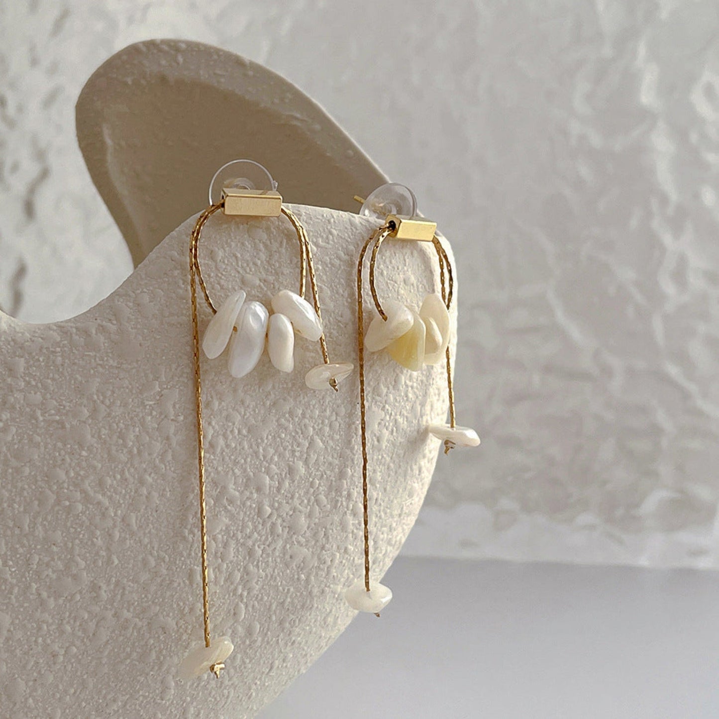 Ice Quartz Pin Earrings JLT12227